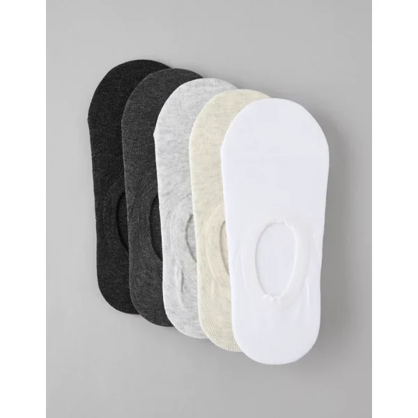 AE No-Show Socks 5-Pack - Multi