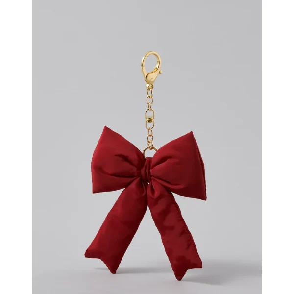 AE Red Bow Keychain - Multi