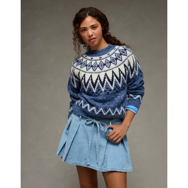 AE Snow Stopper Sweater - Blue