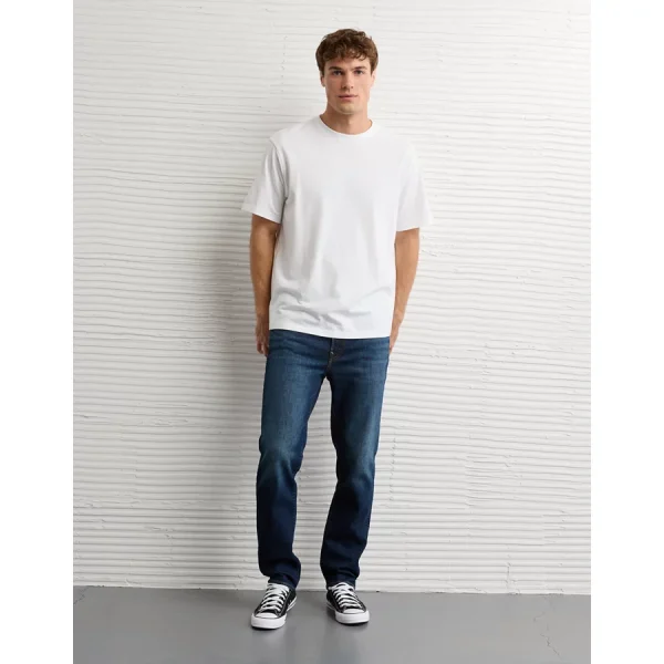 AE AirFlex+ Athletic Straight Jean - Authentic Dark Indigo