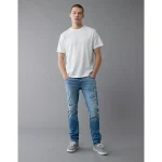 AE AirFlex+ TENCEL™ Fibers Patched Athletic Skinny Jean - Medium Destroy
