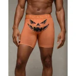AEO Men's Pumpkin 6" Flex Boxer Brief - Peach