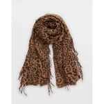 Aerie Printed Lightweight Scarf - Beach Dune