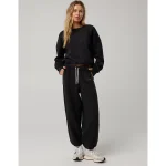 OFFLINE By Aerie Cloud Fleece Baggy Jogger - True Black