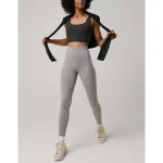 OFFLINE By Aerie The Hugger High Waisted Legging - Medium Heather Gray