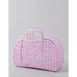 Sun Jellies Large Retro Basket - Lilac Ice