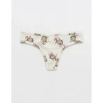 Superchill Cotton Thong Underwear - Tender Heart