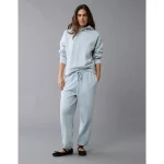 AE Everyday Luxe Jogger - Light Blue