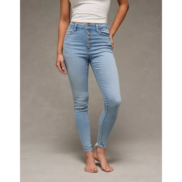 AE Next Level Super High-Waisted Jegging - Moon Stone Light
