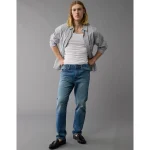 AE AirFlex+ Athletic Straight Jean - Indigo Waters