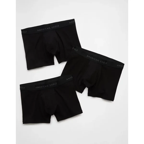 AEO Men's 4.5" Classic Boxer Brief 3-Pack - Multi