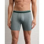 AEO Men's 6" Ultra Soft Boxer Brief - Pine