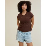 Aerie Lace Vintage T-Shirt - Canyon Sun