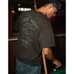 AE Boxy Food Graphic T-Shirt - Dusted Slate