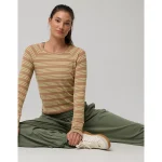 OFFLINE By Aerie Thumbs Up Fitted Ribbed T-Shirt - Beach Dune