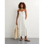 AE Catie Corset Midi Dress - Multi