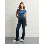 AE Food Graphic Hey Baby Tee - Navy