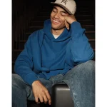 AE Laidback Luxe Heavyweight Hoodie - Cobalt