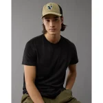 AE Lived-In Slim T-Shirt - Pitch Black