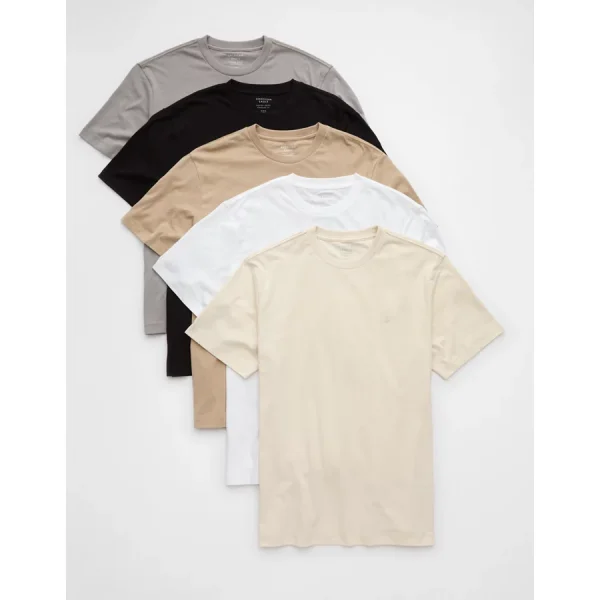 AE Lived-In T-Shirt 5-Pack - Multi