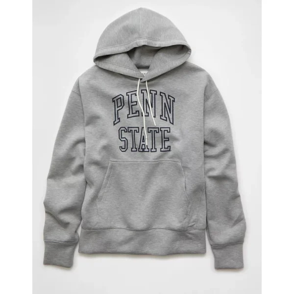 AE 24/7 Penn State Nittany Lions Graphic Hoodie - Gray Heather