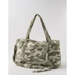 Aerie Quilted Duffle Bag - Olive