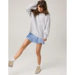 OFFLINE By Aerie Pique Long Sleeve T-Shirt - Medium Heather Gray