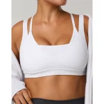 OFFLINE By Aerie The Hugger Layered Sports Bra - White