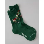 AE Grinch Crew Socks - Green