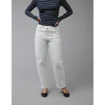 AE Stretch Barrel Jean - Cool White