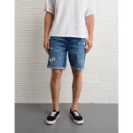 AE Airflex+ Denim Short - Medium Destroy