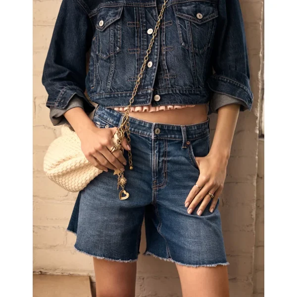 AEO Crochet Crescent Bag - Natural