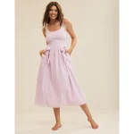 Aerie At The Barre Bow Dress - Orchid
