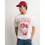 AE Boxy Alabama Crimson Tide Graphic T-Shirt - White