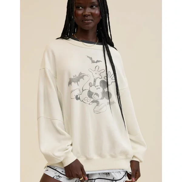 Aerie Très Chic Sweatshirt - Soft Muslin