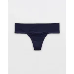 SMOOTHEZ Everyday Thong Underwear - Navy