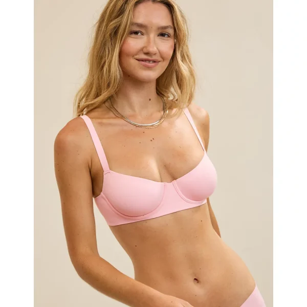 SMOOTHEZ Seamless Unlined Bra - Club Pink