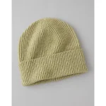 AE Cozy Ribbed Beanie - Olive