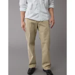 AE Flex Bootcut Lived-In Khaki Pant - Light Khaki