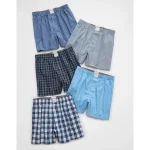 AEO Men's Stretch Boxer Short 5-Pack - Multi