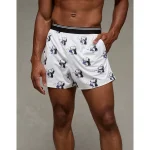 AEO Men's Ultra Soft Pocket Boxer Short - White