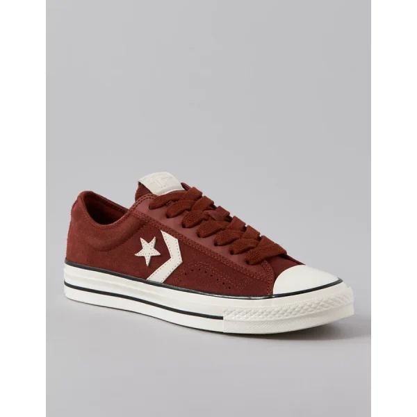 Converse Star Player 76 Suede Sneaker - Berry