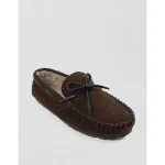 Minnetonka Casey Moccasin Slipper - Chocolate