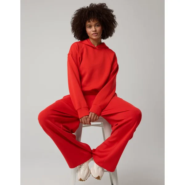 OFFLINE By Aerie ChillUp Hoodie - Bright Red