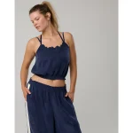 OFFLINE By Aerie You're So Smooth Tank Top - Royal Navy