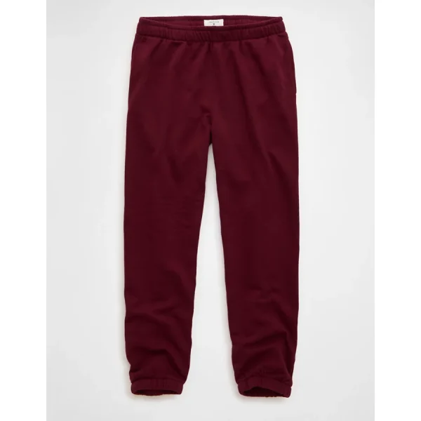 AE High-Waisted Jogger - Maroon