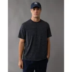 AE Logo Lived-In T-Shirt - Rich Navy