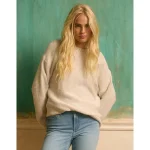 AE Long Weekend Pullover Sweater - Cream