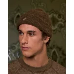 AE x Tru Kolors Double Layer Ribbed Beanie - Brown