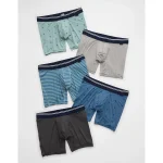 AEO Men's 6" Ultra Soft Boxer Brief 5-Pack - Multi